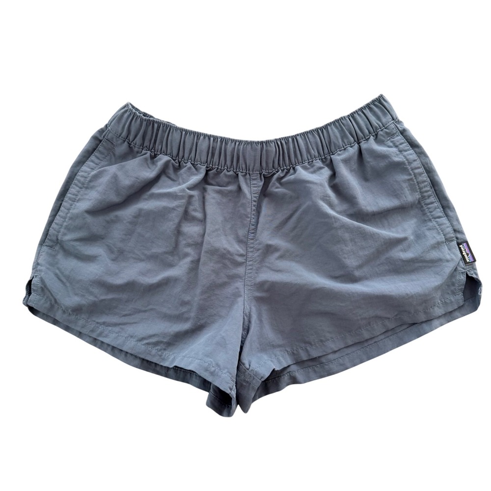 Patagonia Womens Barely Baggies Shorts Dolomite Blue 57043 Size Small